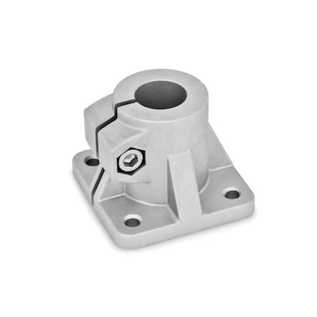 J.W. Winco GN163-B30-50-2-BL Base Plate Connector Clamp 163-B30-50-2-BL